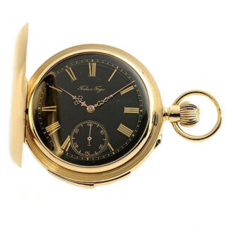 Swiss gold minute repeater with Westminster carillon Circa 1905