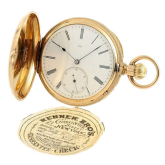 German pocket watch for the North American market Circa 1880