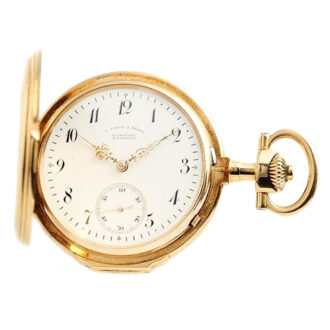 German pocket watch manufactured in quality 1A Circa 1895