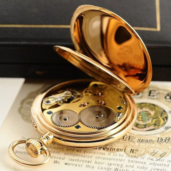 German extremely rare 18k rose gold pocket watch Circa 1906 German extremely rare 18k rose gold pocket watch Circa 1906