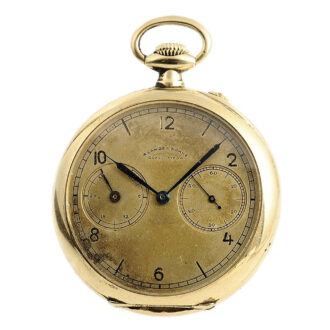 German pocket watch with 36h power reserve indicator Circa 1939