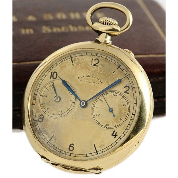 German pocket watch with 36h power reserve indicator Circa 1939 German pocket watch with 36h power reserve indicator Circa 1939