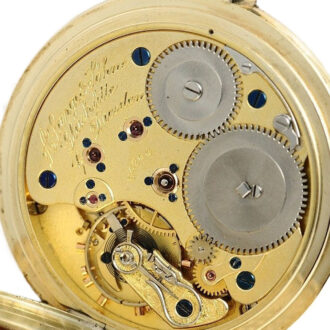 German pocket watch with 36h power reserve indicator Circa 1939