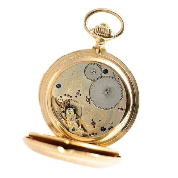 German gold Glashütte minute repeating watch Circa 1891 German gold Glashütte minute repeating watch Circa 1891