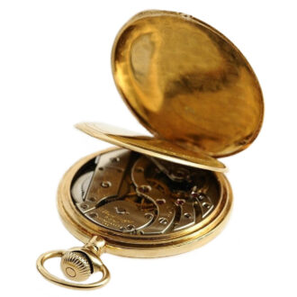 Swiss 18k gold pocket watch with original box Circa 1903 Swiss 18k gold pocket watch with original box Circa 1903