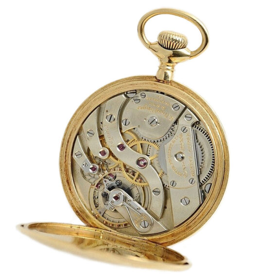 Swiss 18k gold pocket watch with original box Circa 1903 Swiss 18k gold pocket watch with original box Circa 1903