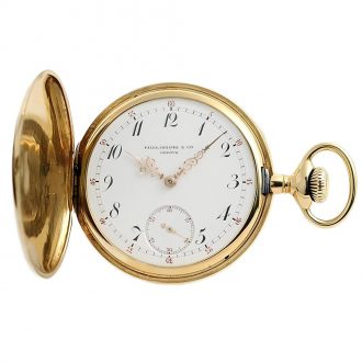 Swiss 18K gold pocket watch with original box Circa 1903 Swiss 18K gold pocket watch with original box Circa 1903