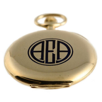 Swiss fine 18k gold gentleman's pocket watch Circa 1907