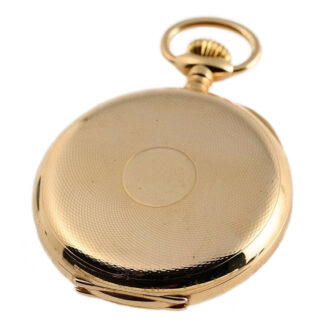 Swiss rose gold Geneva watch with 24h indicator Circa 1910 Swiss rose gold Geneva watch with 24h indicator Circa 1910