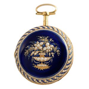 Swiss decorative verge watch for the Chinese market Circa 1810