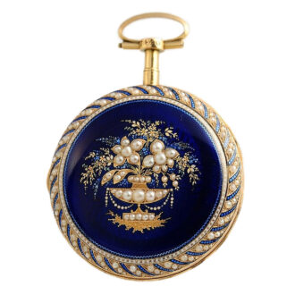 Swiss decorative verge watch for the Chinese market Circa 1810
