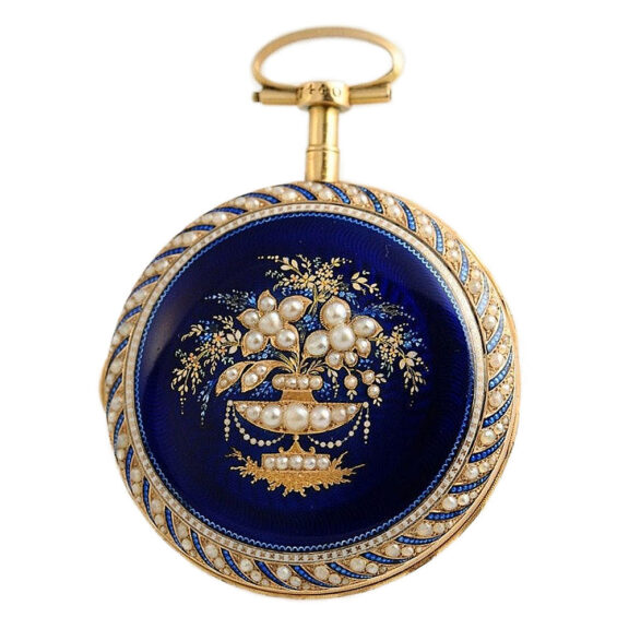 Swiss decorative verge watch for the Chinese market Circa 1810