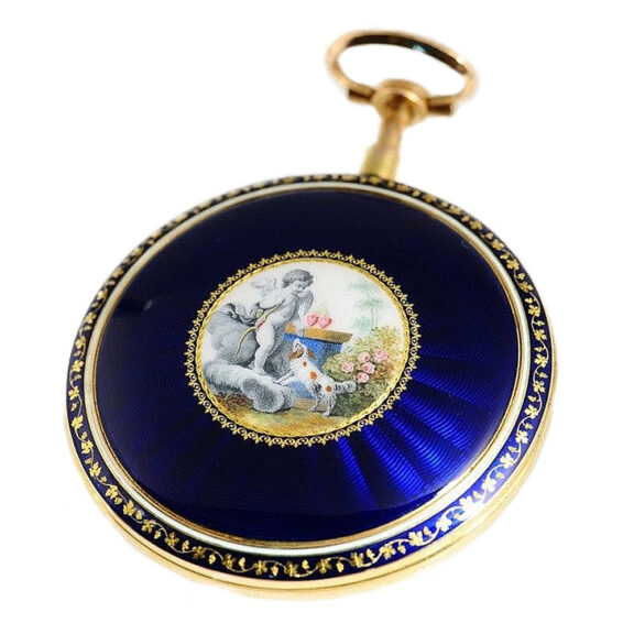 French quarter repeating “à toc” pocket watch Circa 1810 French quarter repeating “à toc” pocket watch Circa 1810