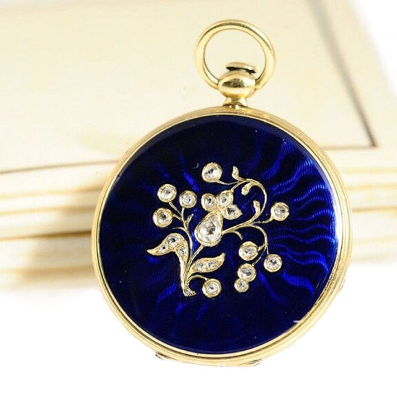 Swiss ultra thin Bagnolet calibre cylinder watch Circa 1830 Swiss ultra thin Bagnolet calibre cylinder watch Circa 1830