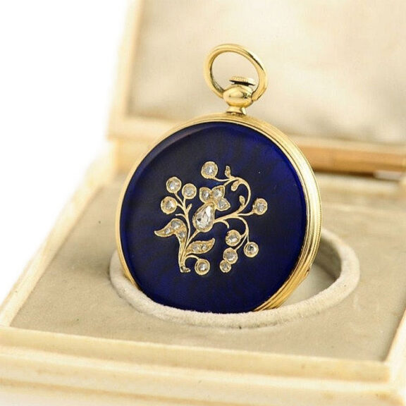 Swiss ultra thin Bagnolet calibre cylinder watch Circa 1830 Swiss ultra thin Bagnolet calibre cylinder watch Circa 1830