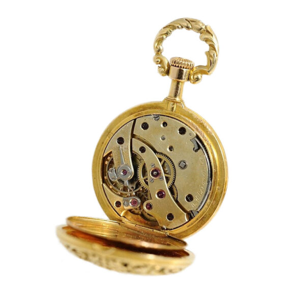 French pendant watch with corresponding brooch Circa 1890 French pendant watch with corresponding brooch Circa 1890