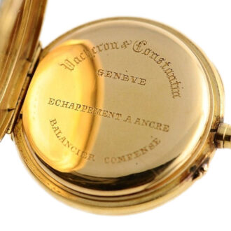 Swiss very fine half pearl set Geneva lady's fob watch Circa 1905