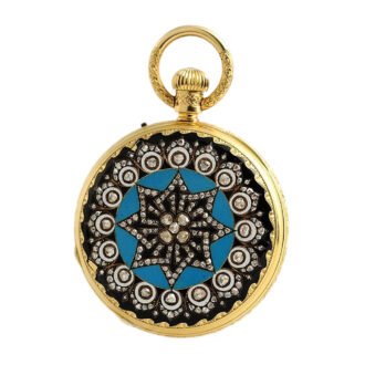 English exquisite pocket watch for the Indian market Circa 1874