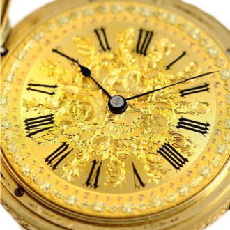 English exquisite pocket watch for the Indian market Circa 1874