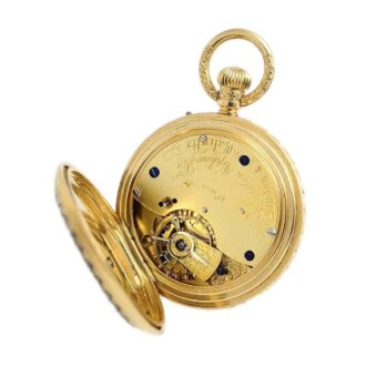English exquisite pocket watch for the Indian market Circa 1874