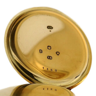 English exquisite pocket watch for the Indian market Circa 1874