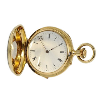 German decorative diamond-set lady's pocket watch Circa 1900