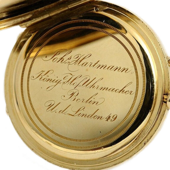 German decorative diamond-set lady's pocket watch Circa 1900 German decorative diamond-set lady's pocket watch Circa 1900
