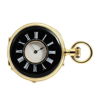 German decorative diamond-set lady's pocket watch Circa 1900