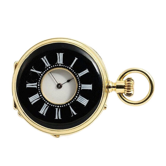 German decorative diamond-set lady's pocket watch Circa 1900 German decorative diamond-set lady's pocket watch Circa 1900