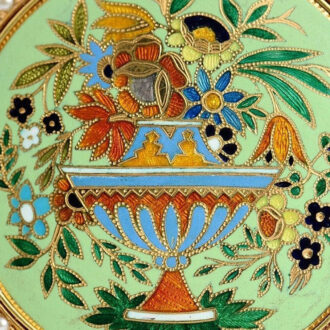 English gold enamel watch for the Chinese market Circa 1830