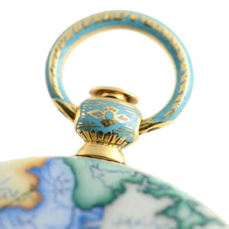 Swiss gold enamel pocket watch for Ottoman market Circa 1840