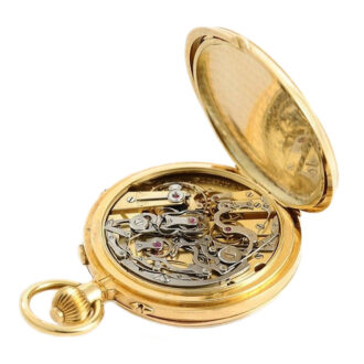 French chronometer with split seconds chronograph Circa 1930 French chronometer with split seconds chronograph Circa 1930