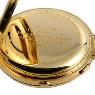 French chronometer with split seconds chronograph Circa 1930 French chronometer with split seconds chronograph Circa 1930