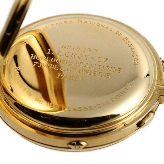 French chronometer with split seconds chronograph Circa 1930 French chronometer with split seconds chronograph Circa 1930
