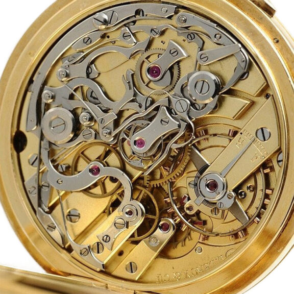 French chronometer with split seconds chronograph Circa 1930 French chronometer with split seconds chronograph Circa 1930