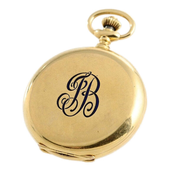 Swiss lever chronometer for the German market Circa 1895 Swiss lever chronometer for the German market Circa 1895