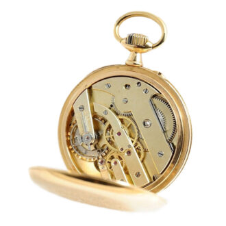 French chronometer with indirect center seconds Circa 1880