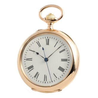 Swiss pocket watch with stoppable centre seconds Circa 1900 Swiss pocket watch with stoppable centre seconds Circa 1900