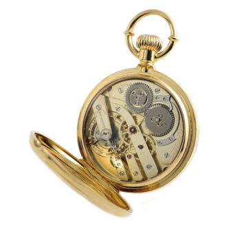 Swiss rare pocket watch with date and moon phase Circa 1880