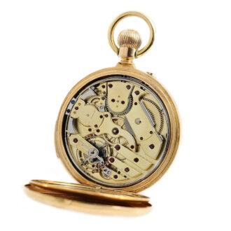 Swiss quarter repeating gentleman's pocket watch Circa 1875