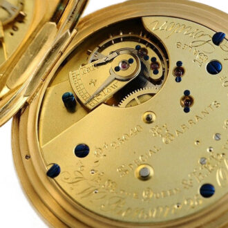 English astronomical chronograph with full calendar Circa 1890