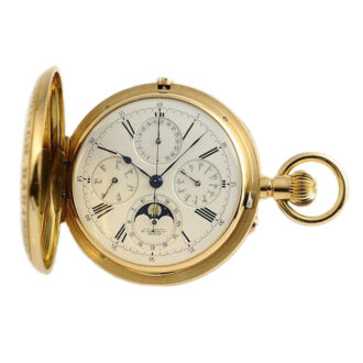 English astronomical chronograph with full calendar Circa 1890