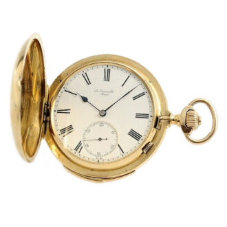 Swiss gold repeater with Westminster carillon Circa 1896