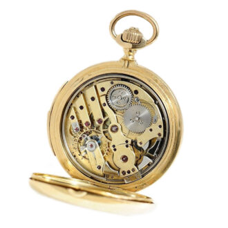 Swiss gold repeater with Westminster carillon Circa 1896