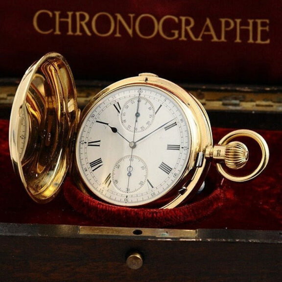 Australian minute repeating watch with chronograph Circa 1884 Australian minute repeating watch with chronograph Circa 1884