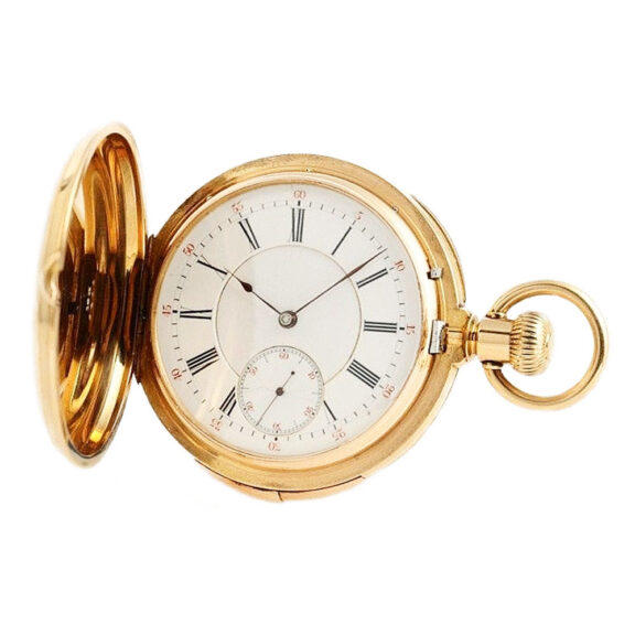American heavy minute repeating pocket watch Circa 1890