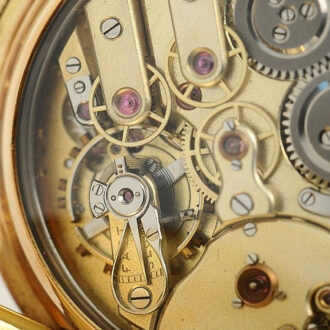 Swiss gold minute repeater for the Chinese market Circa 1890