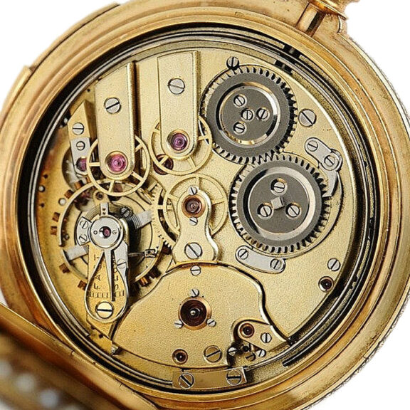 Swiss gold minute repeater for the Chinese market Circa 1890 Swiss gold minute repeater for the Chinese market Circa 1890