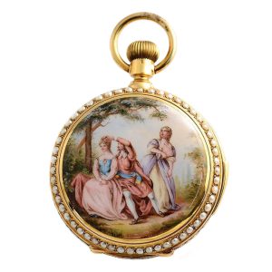 Swiss gold minute repeater for the Chinese market Circa 1890