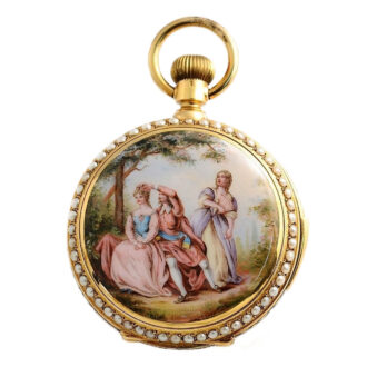 Swiss gold minute repeater for the Chinese market Circa 1890